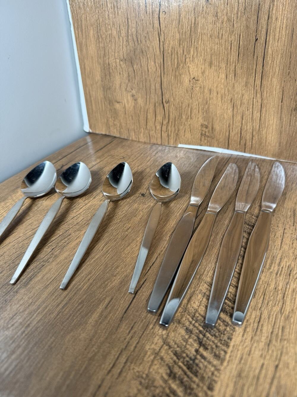 Oneida SATINIQUE 8 Piece Mixed Lot Older Pattern Community Stainless Lot